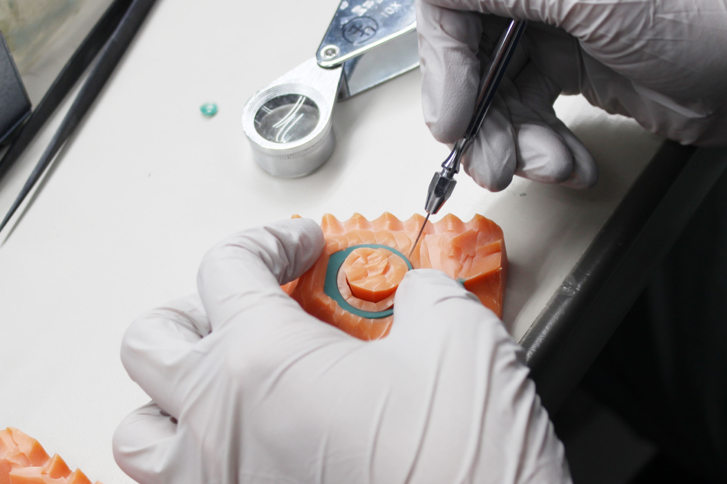 CADで作られた立体デザイン